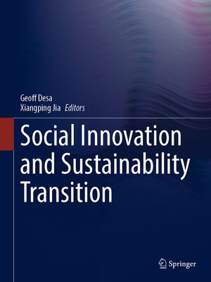 cover image of Social Innovation and Sustainability Transition